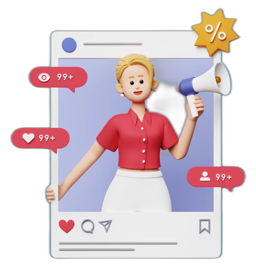 Social media marketing automation — Instagram growth with AI-powered content scheduling