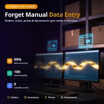1C Integration for Websites — Orders, Stock & Prices