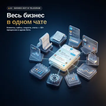 AI Business Command Center — бизнес-бот в Telegram «всё в одном»