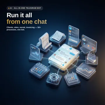 AI Business Command Center — All-in-One Telegram Bot