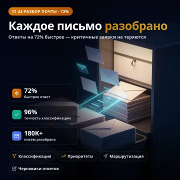 AI Email Triage — умный разбор писем поддержки