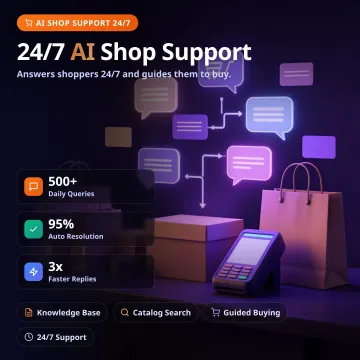 AI Shopping Assistant — 24/7 E-Commerce Support Bot