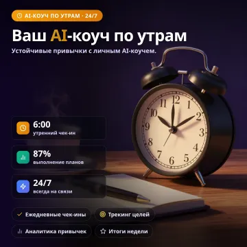 AILifeCoach — AI-бот утренних ритуалов