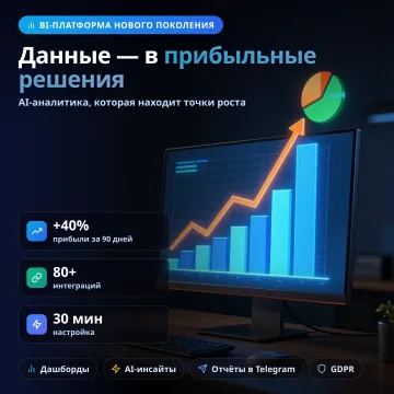 AI-аналитика для бизнеса: дашборды и прогнозы