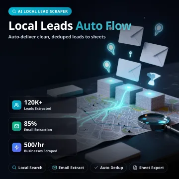AutoHunter AI — Google Maps Lead Scraper