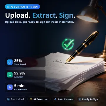 ContractAI — Document Analysis & Contract Generator