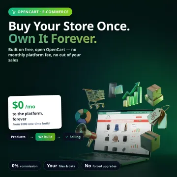 Custom OpenCart Website Development