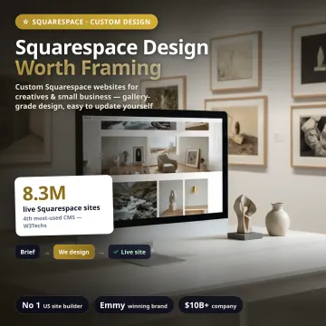 Custom Squarespace Website Design