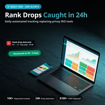 GSC Rank Tracker — Daily Position Monitoring