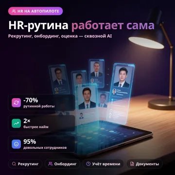HR-автоматизация с ИИ: рекрутинг и онбординг