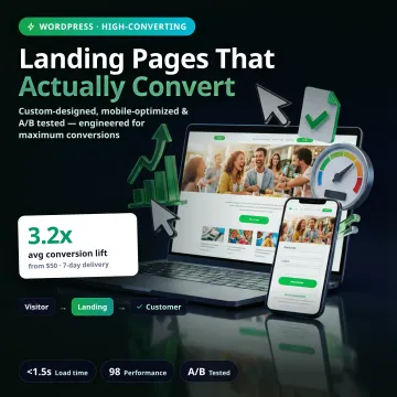 High-Converting WordPress Landing Pages