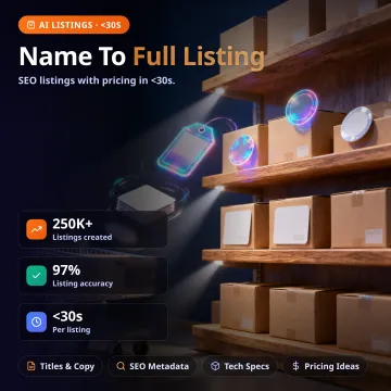 Product Creator AI — E-Commerce Listings