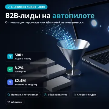 Генератор B2B-лидов и AI-квалификатор