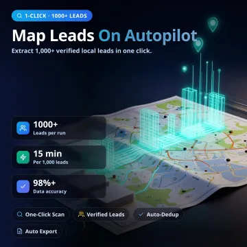MapLeads Scraper — Google Maps Data