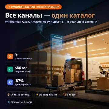 Marketplace Sync — омниканальная AI-интеграция
