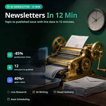NewsletterAI — Newsletter Automation With AI Research