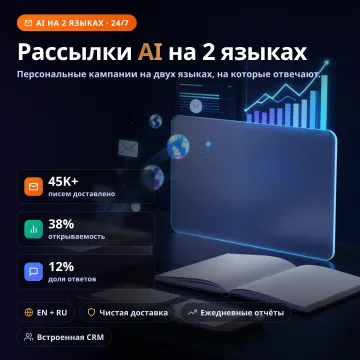 Outreach AI — email-кампании на двух языках