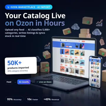 Ozon Product Import — AI Marketplace Tool