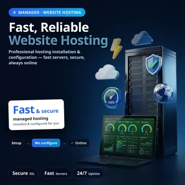 Professional Website Hosting & Setup