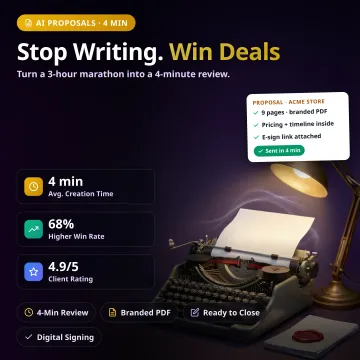 ProposalGen AI — Contract & Proposal Generator