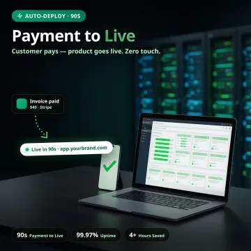 SaaS Auto-Deploy — Payment to Production