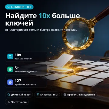 SEO Keyword Research Suite — AI-подбор ключевых слов