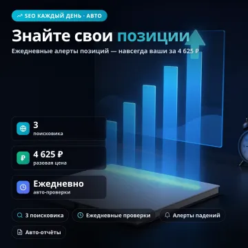 SEO Position Tracker — ежедневный мониторинг позиций