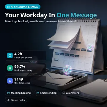 SlackAssist AI — Workspace Calendar & Email Bot