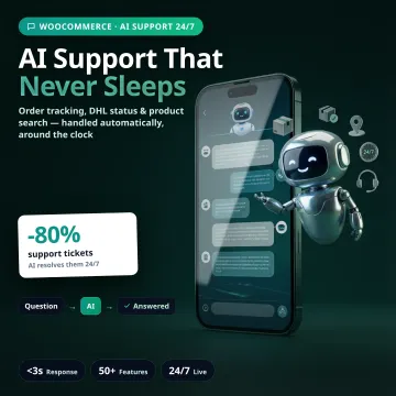 WooCommerce Support Agent — Order Tracking Chat