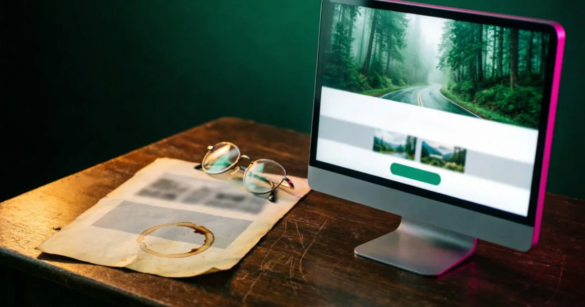 Website redesign — refreshed interface and higher conversion