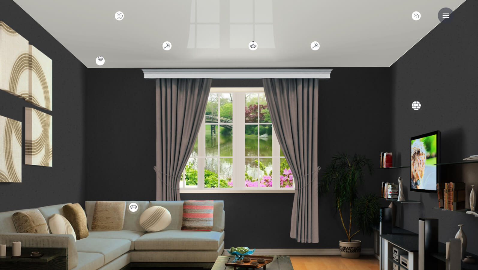 Stretch ceiling configurator