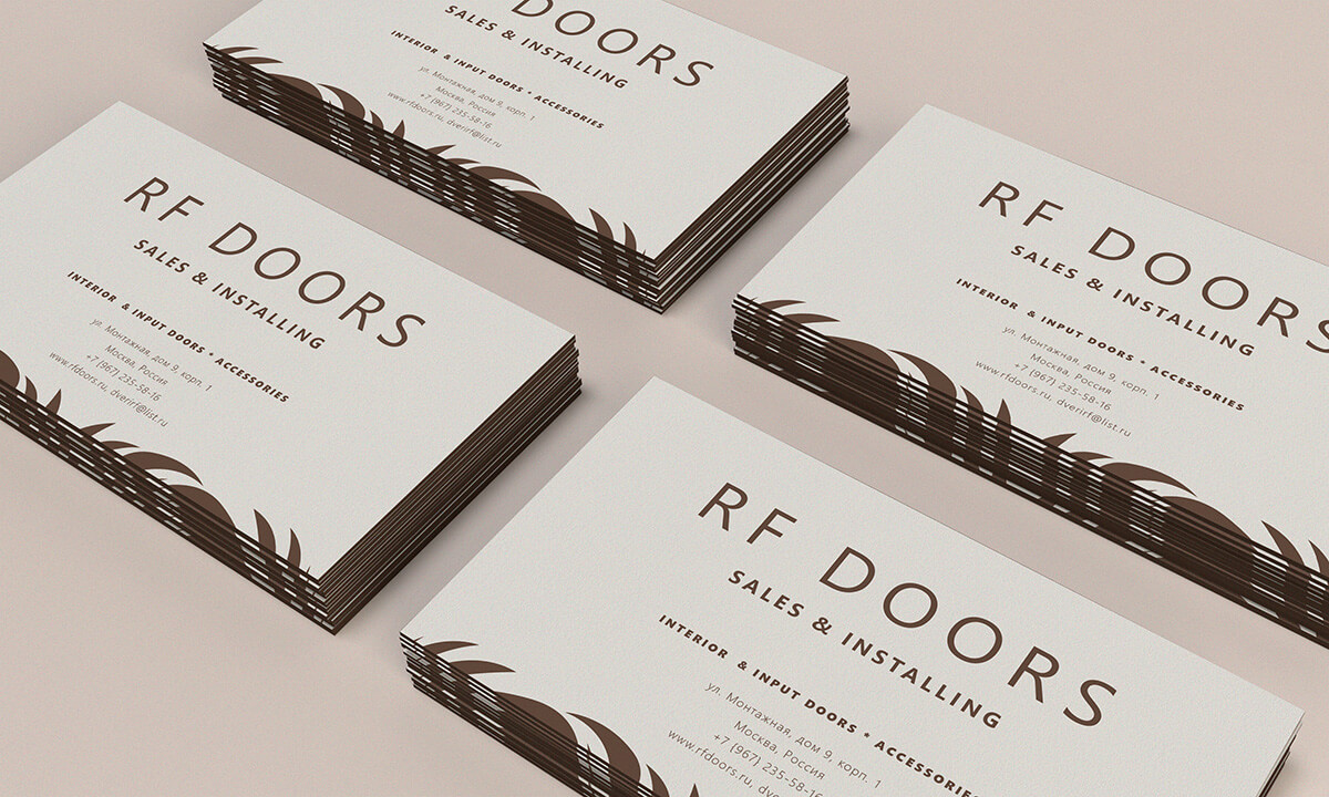 RF Doors — door brochure