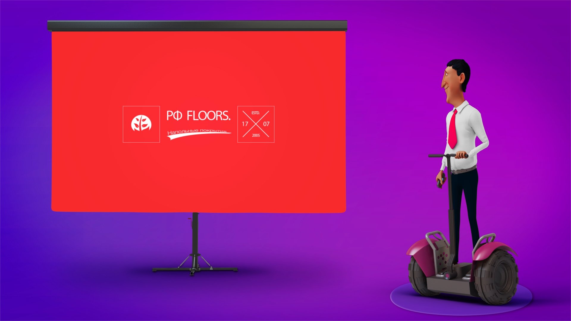 RF Floors — brand promo materials