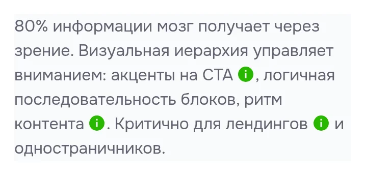 Тот же абзац со стилем пометки «Значок после слова»