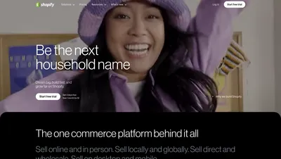 Shopify store example